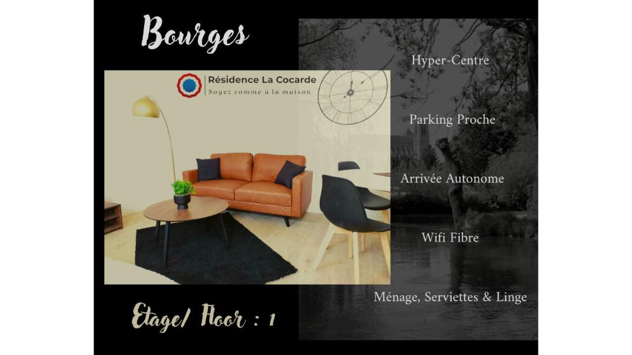 Residence La Cocarde, Suites Type Appartements Bourges Kültér fotó