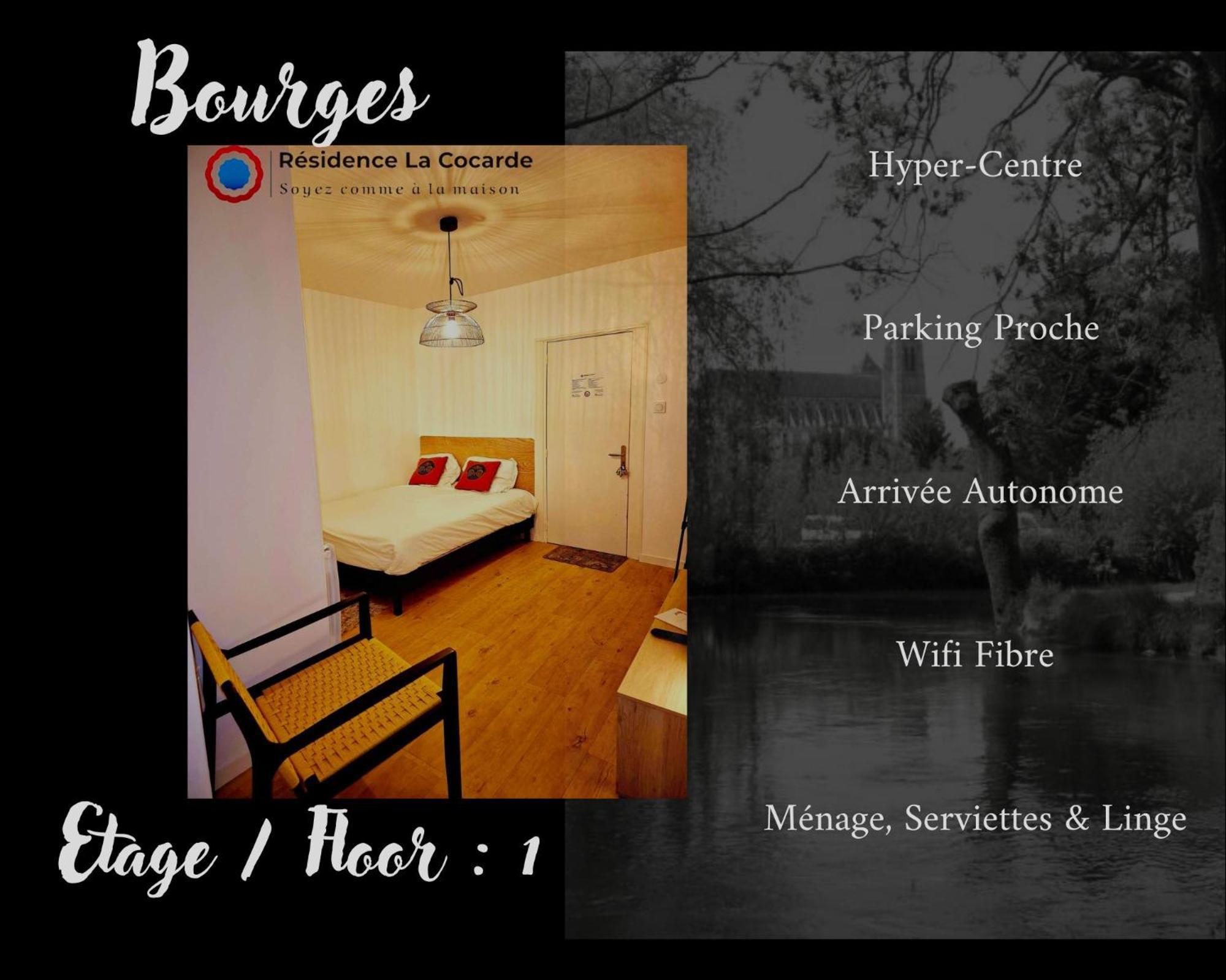 Residence La Cocarde, Suites Type Appartements Bourges Kültér fotó